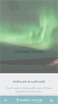 Mobile Screenshot of lapland.nordicvisitor.com
